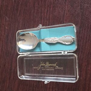 Silver Spoon (IS)-Wm Rogers & Sons  John Hancock Promo- Vintage